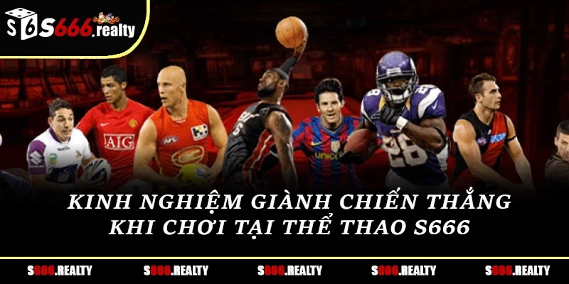 Kinh nghiệm giành chiến thắng khi chơi tại thể thao S666 